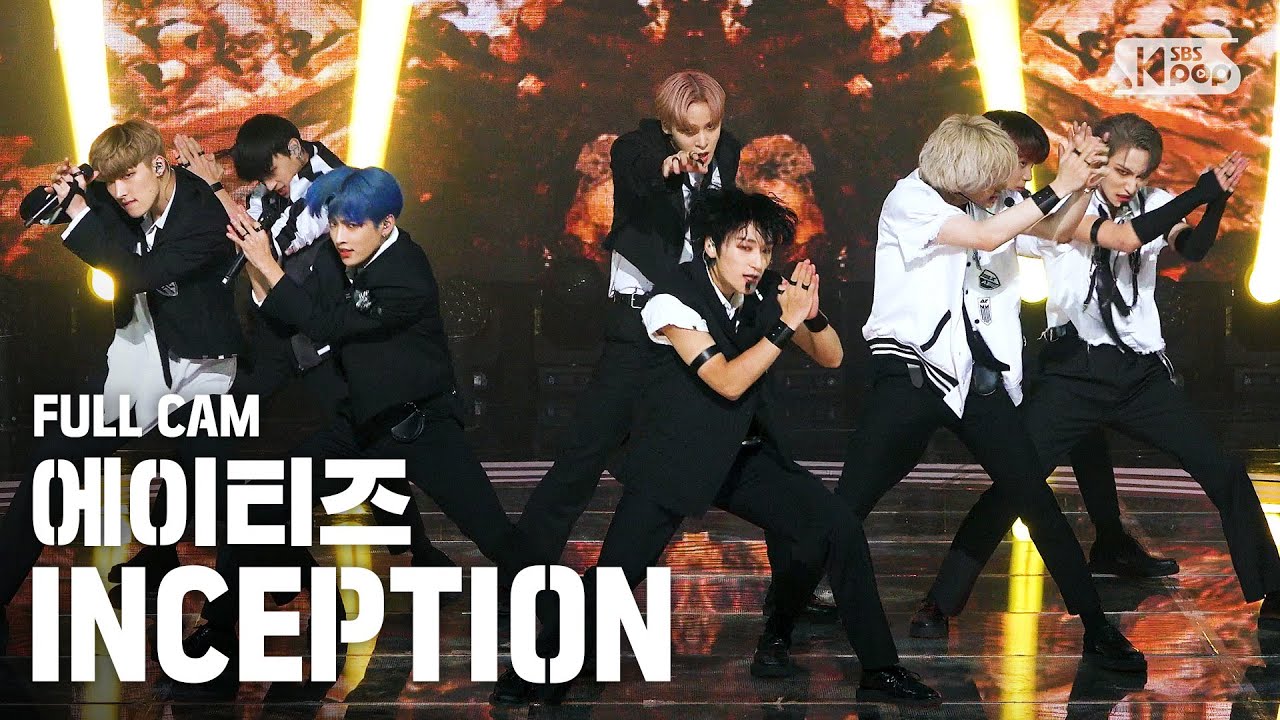 [안방1열 직캠4K] 에이티즈 'INCEPTION' 풀캠 (ATEEZ Full Cam)│@SBS Inkigayo_2020.08.09.