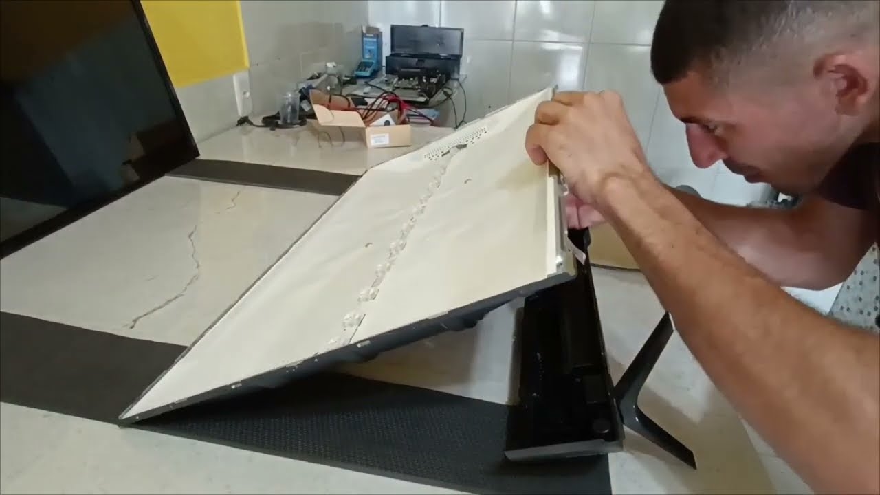 como trocar leds da tv TCL borda infinita