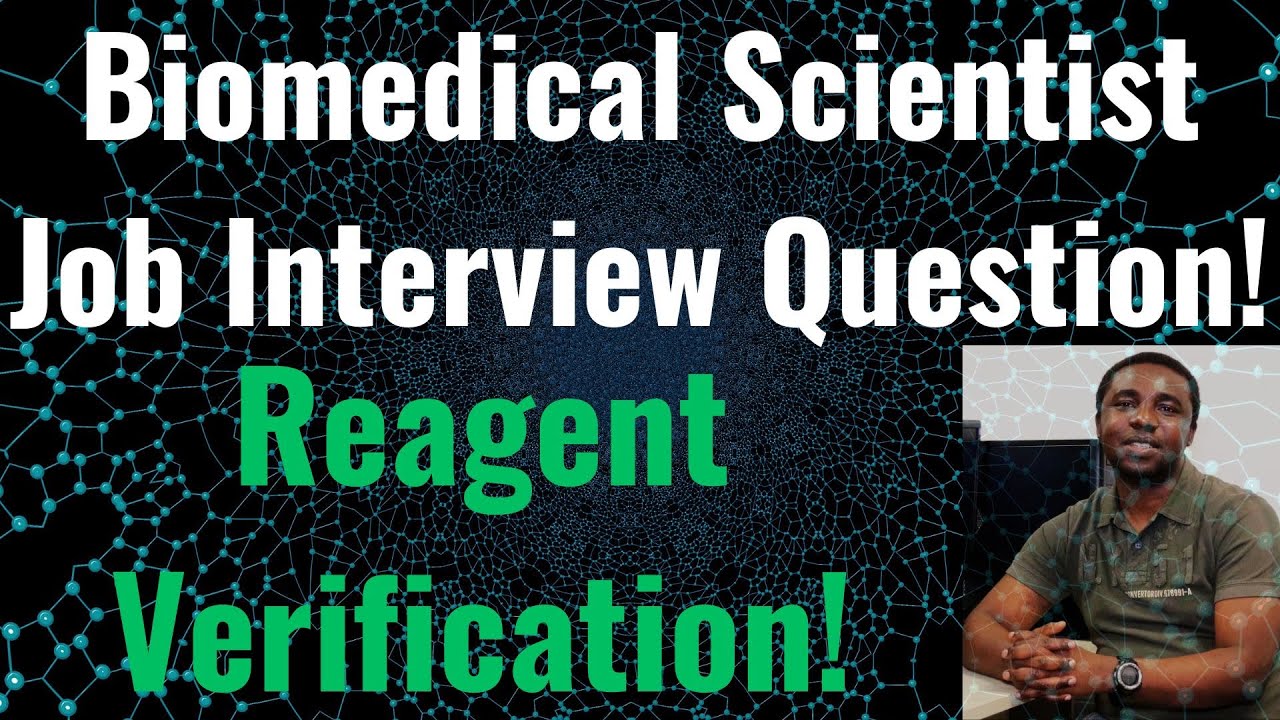 Reagents Verification & Validation! II Dr Emmanuel Ogbodo II @GoodBMSJobs