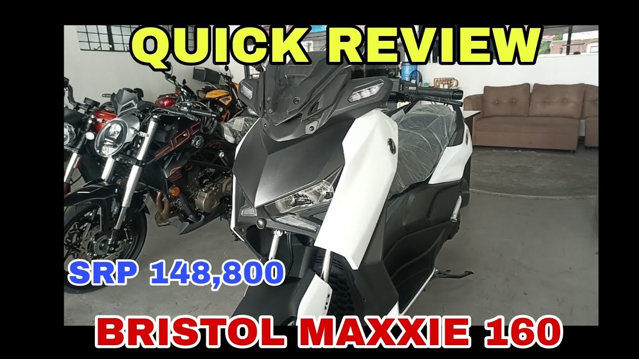 Bristol Maxxie 160/Quick Walk Around Review/JMotors Tv