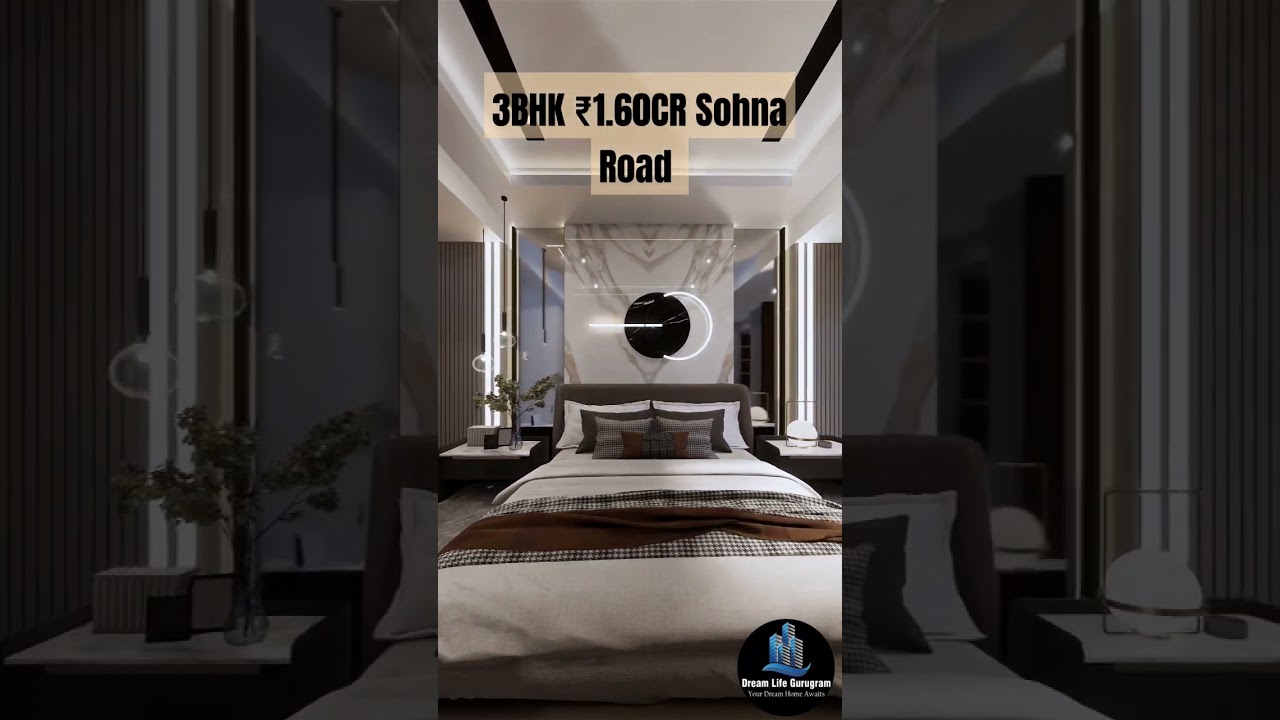 3bhk flats Sohna Road ₹1.60CR*