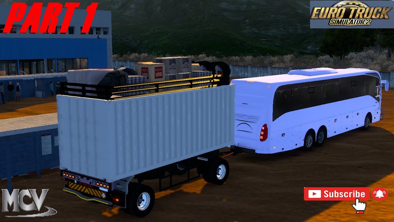 MCV S140N MOD|MCV NEMESIS|ETS2 1.56|AFRICAN MAP MOD|PULLING DRAWBAR TRAILER|AFRICA STYLE ZIMBABWE