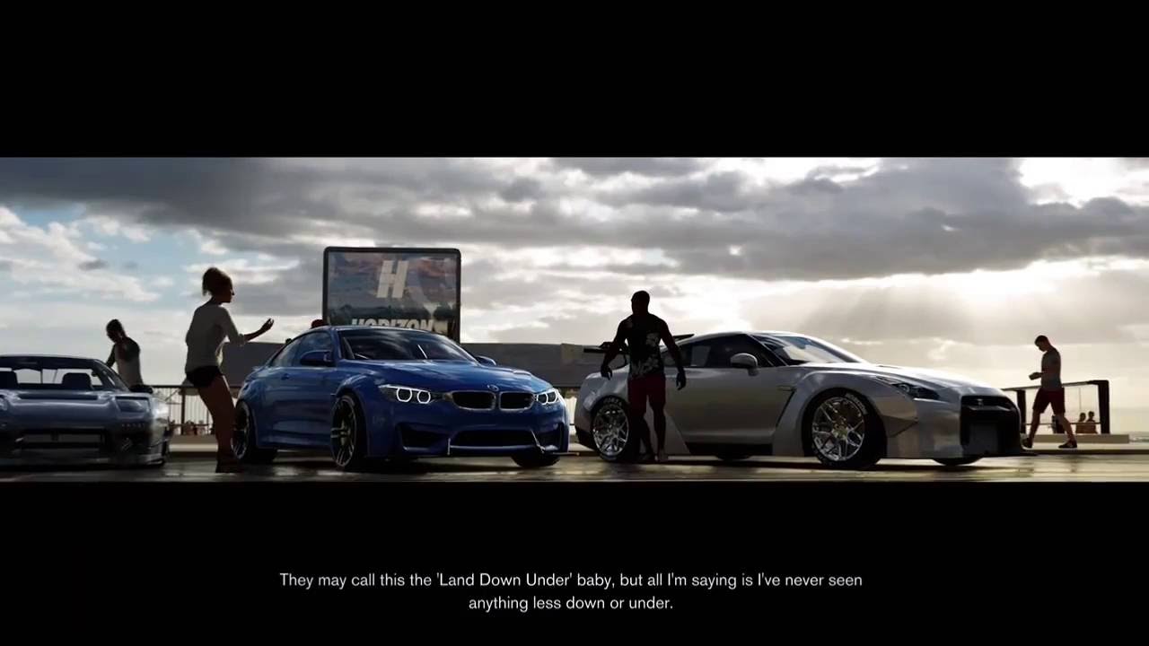 Forza Horizon 3 Intro Cutscenes