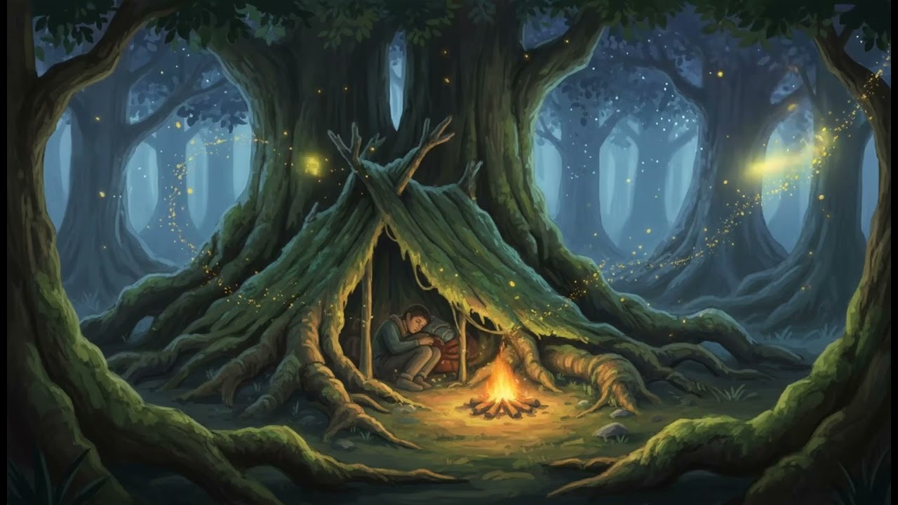 Medieval Fantasy Music for Rest | Shelter Beneath Ancient Walls