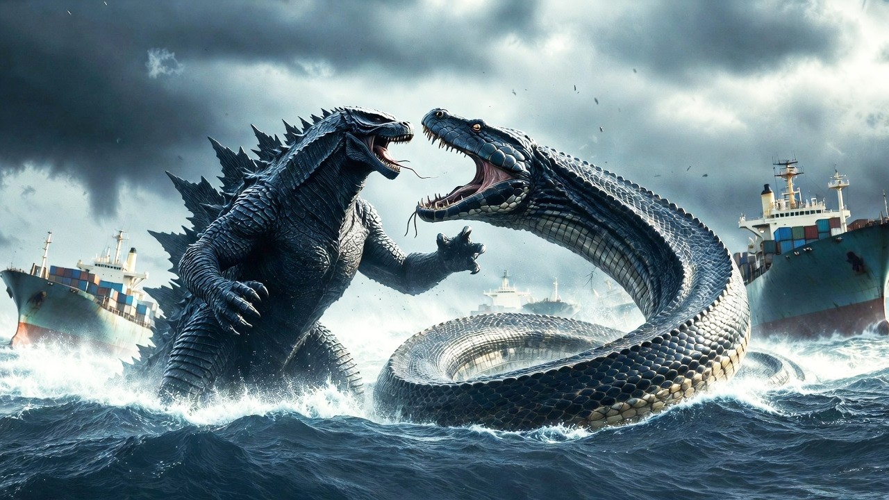 What If Godzilla Vs Anaconda