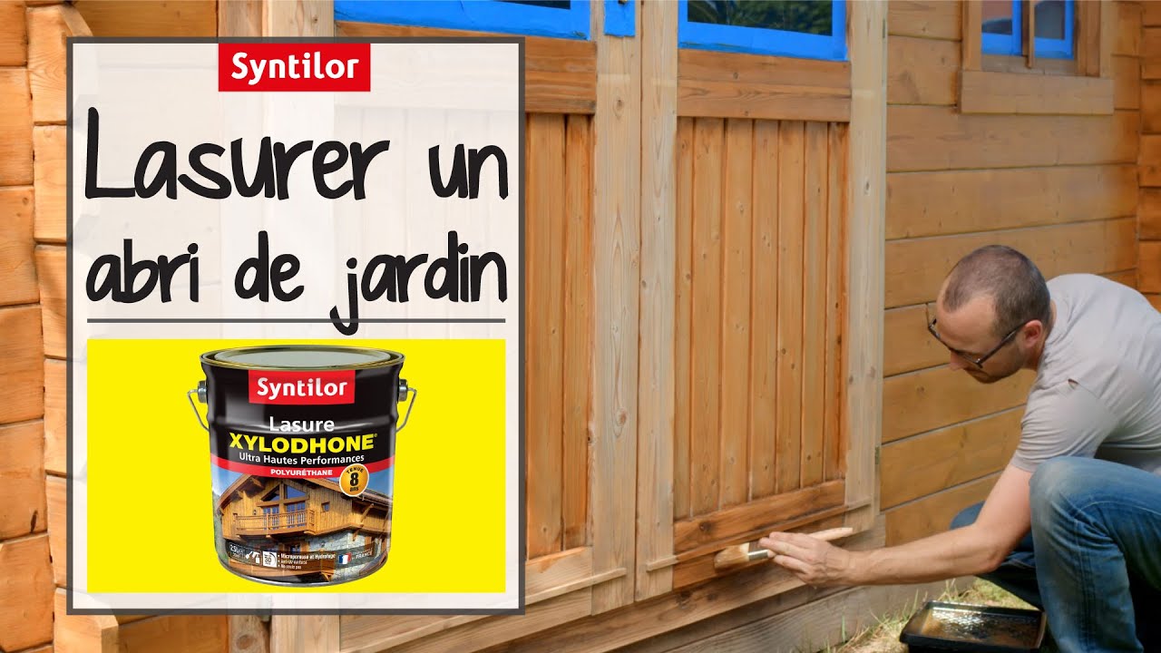 Lasure Xylodhone : Comment lasurer son abri de jardin ?