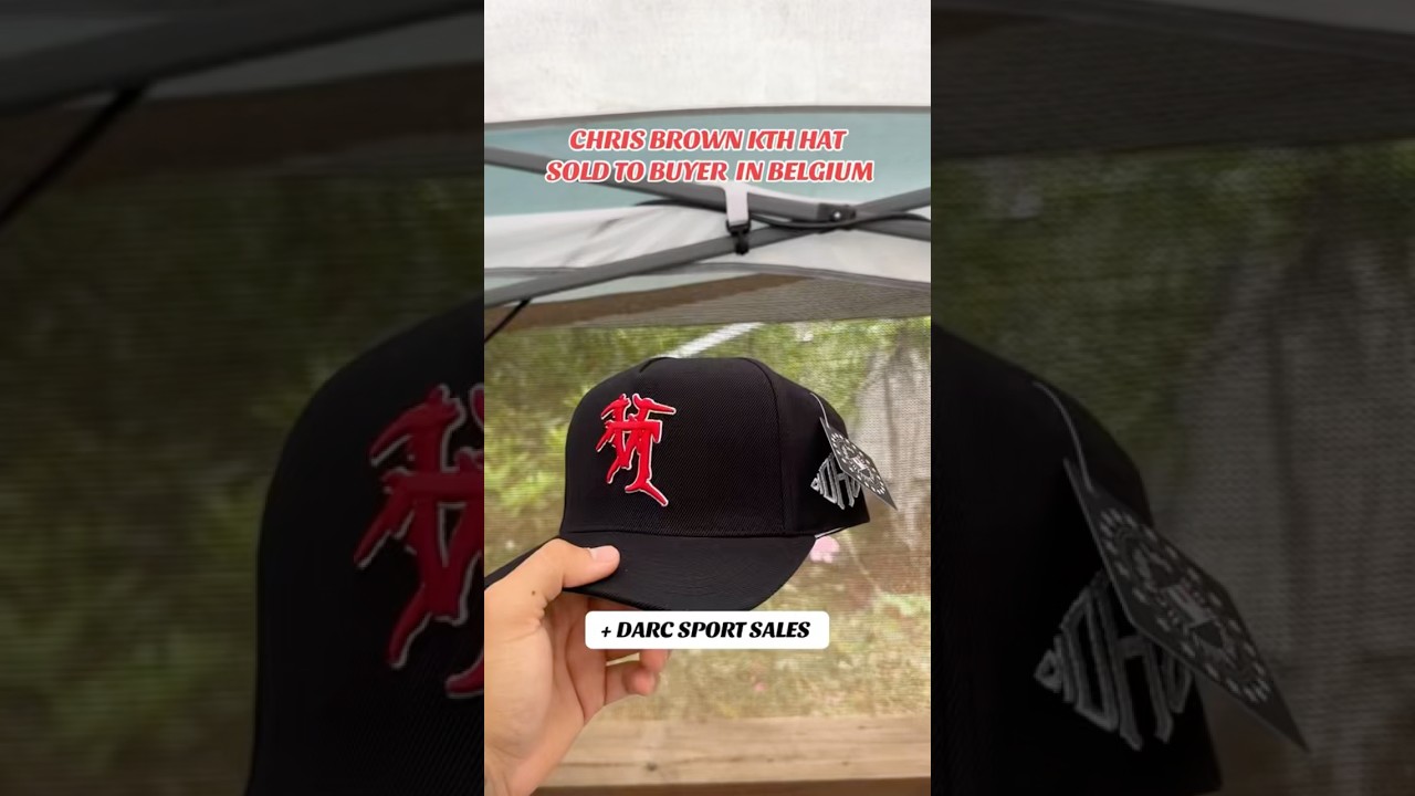 Chris brown Kth hat sold heading to Belgium #reseller #resell #hats #kth
