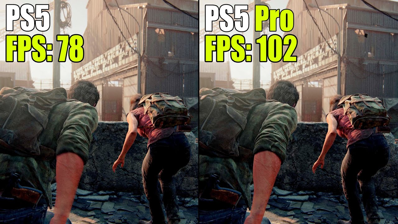 The Last of Us Part 1 on PS5 vs. PS5 Pro Comparison | Graphics, Resolution, FPS Test