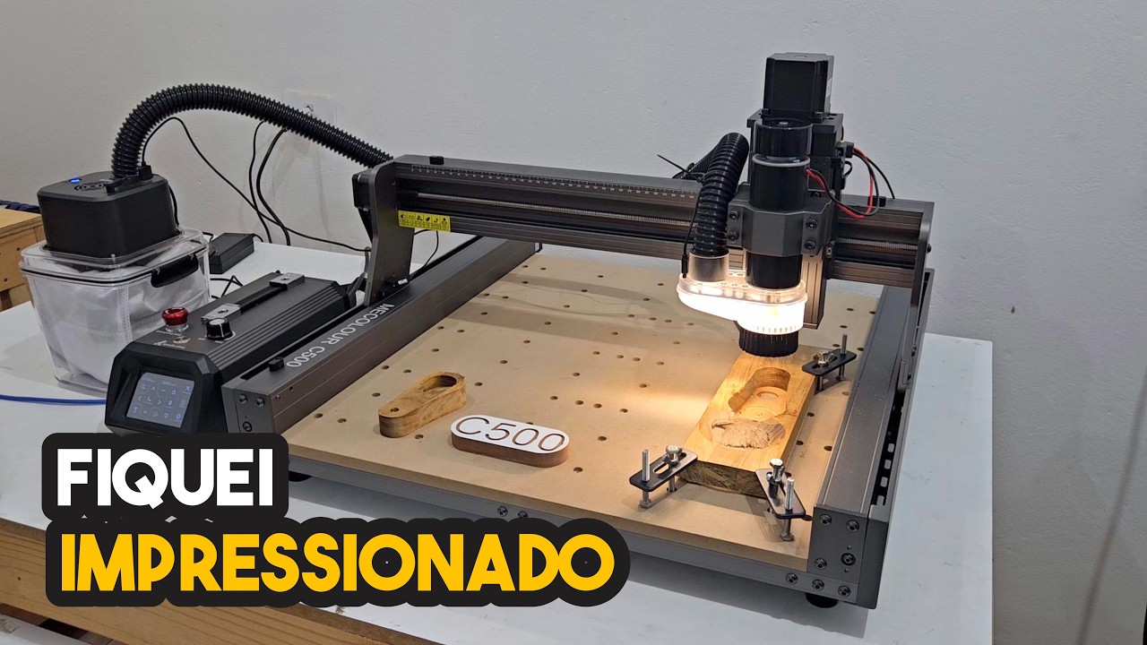 Máquina CNC Router Mecolour C500 - Opinião sincera