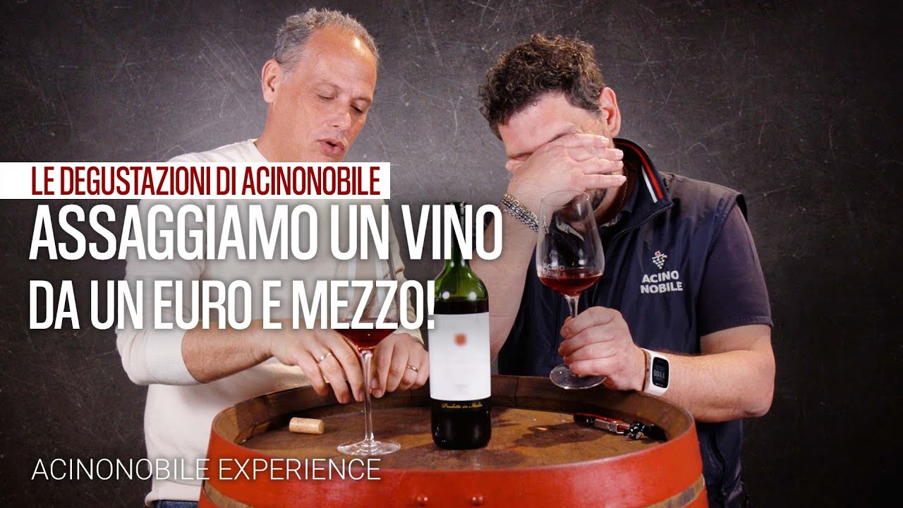 Assaggiamo un vino da un euro e mezzo!