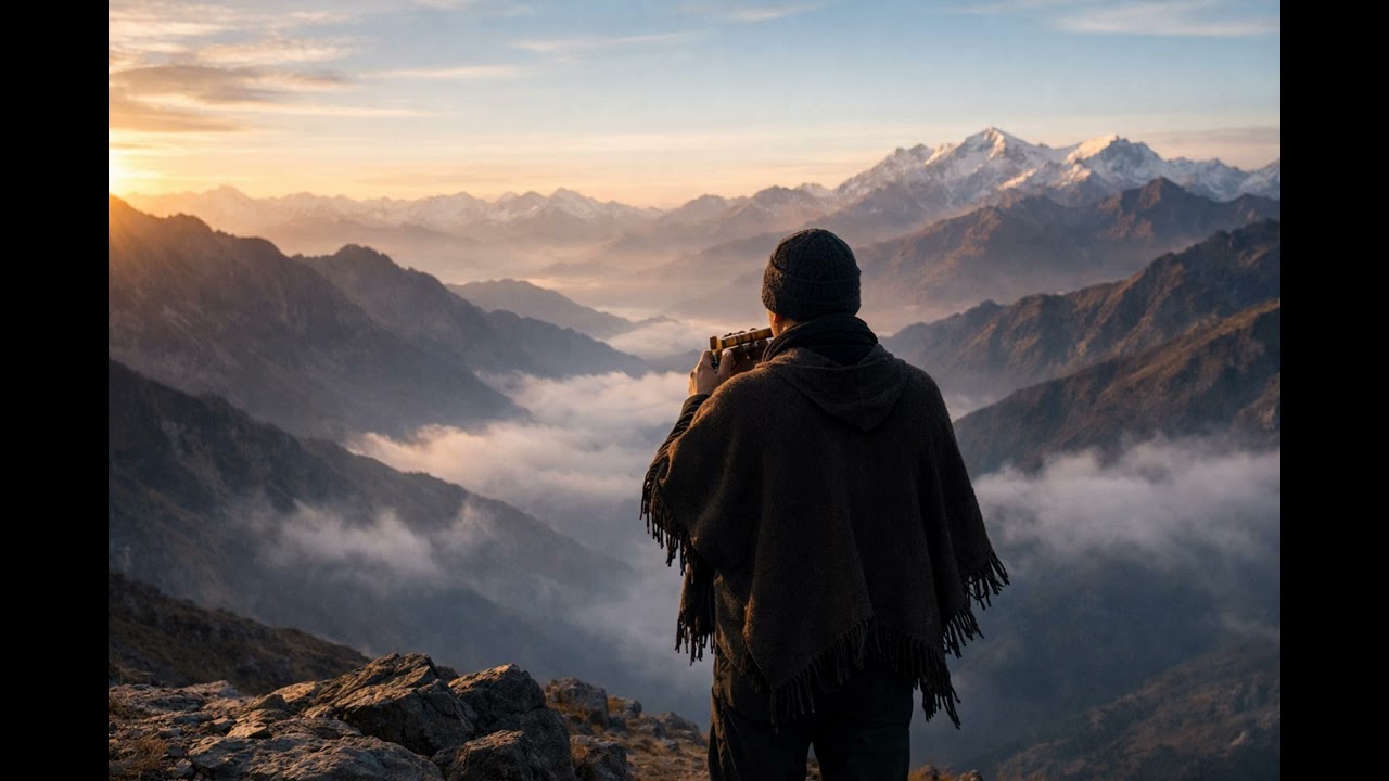 Viento de los Andes — Pan Flute in the Mountains of Chile | DJ QuantumForgeTX
