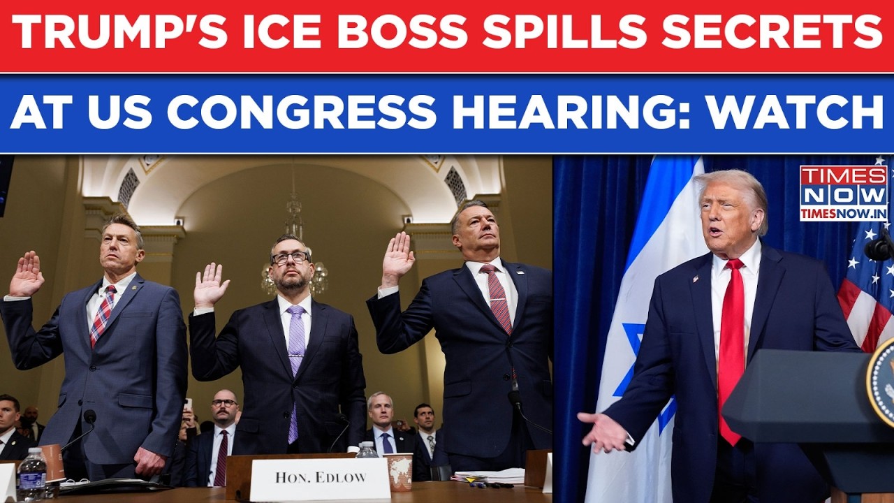 Trump's ICE Chief Grilled By US Congress: 'Cameras' To Mandate, Secrets Spilled Amid Tensions? Watch