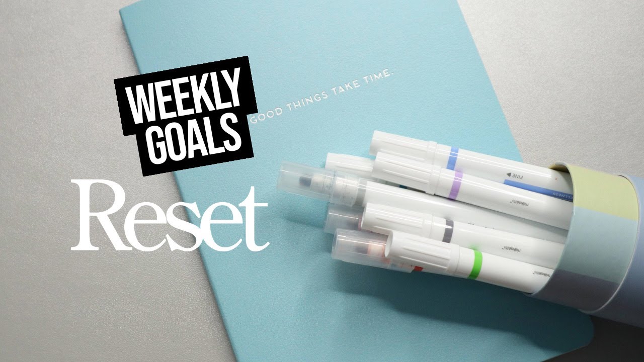 Getting Back On Track | Setting Weekly Goals In My MakseLife