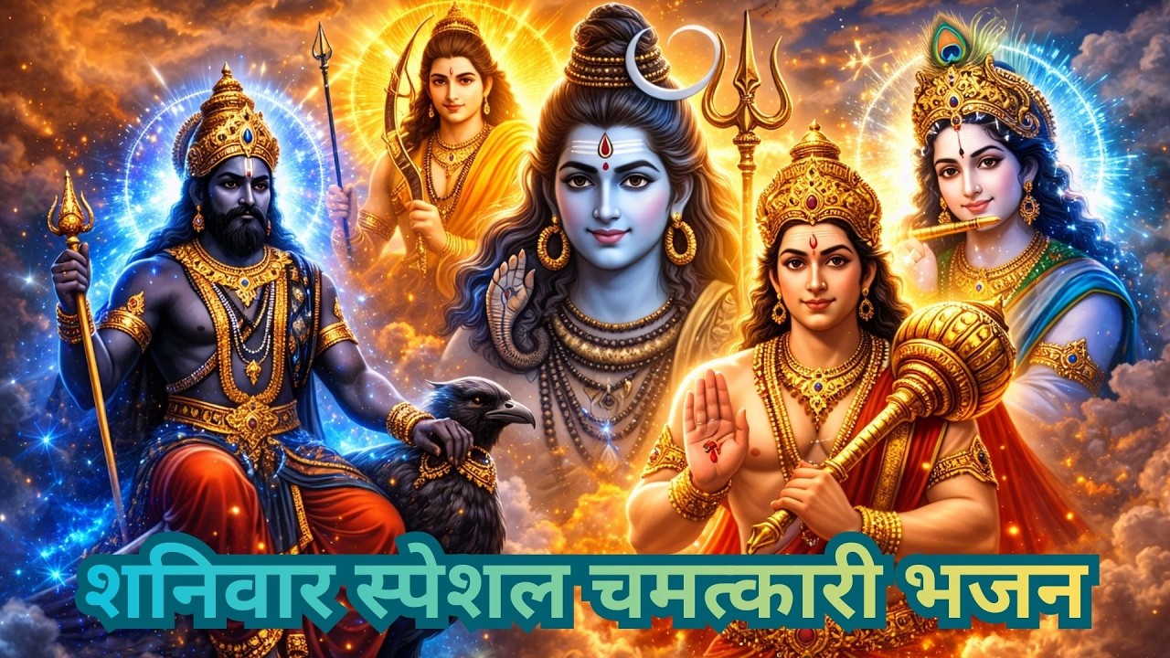 जिसने भी सुना उसकी परेशानी दूर हुई | पंचदेव चमत्कारी भजन | शनि हनुमान राम शिव कृष्ण | #panchdev