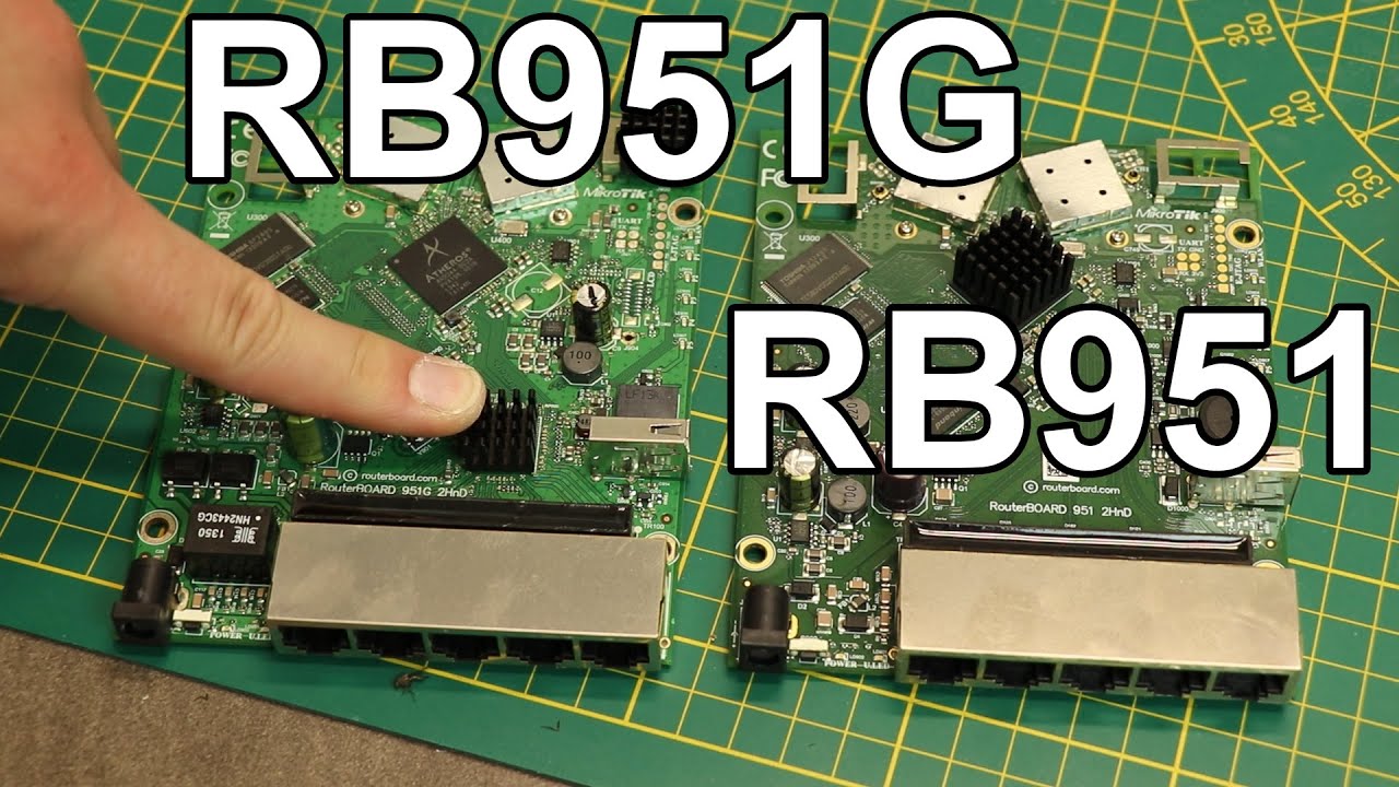 Mikrotik RB951Ui-2HnD vs RB951G-2HnD