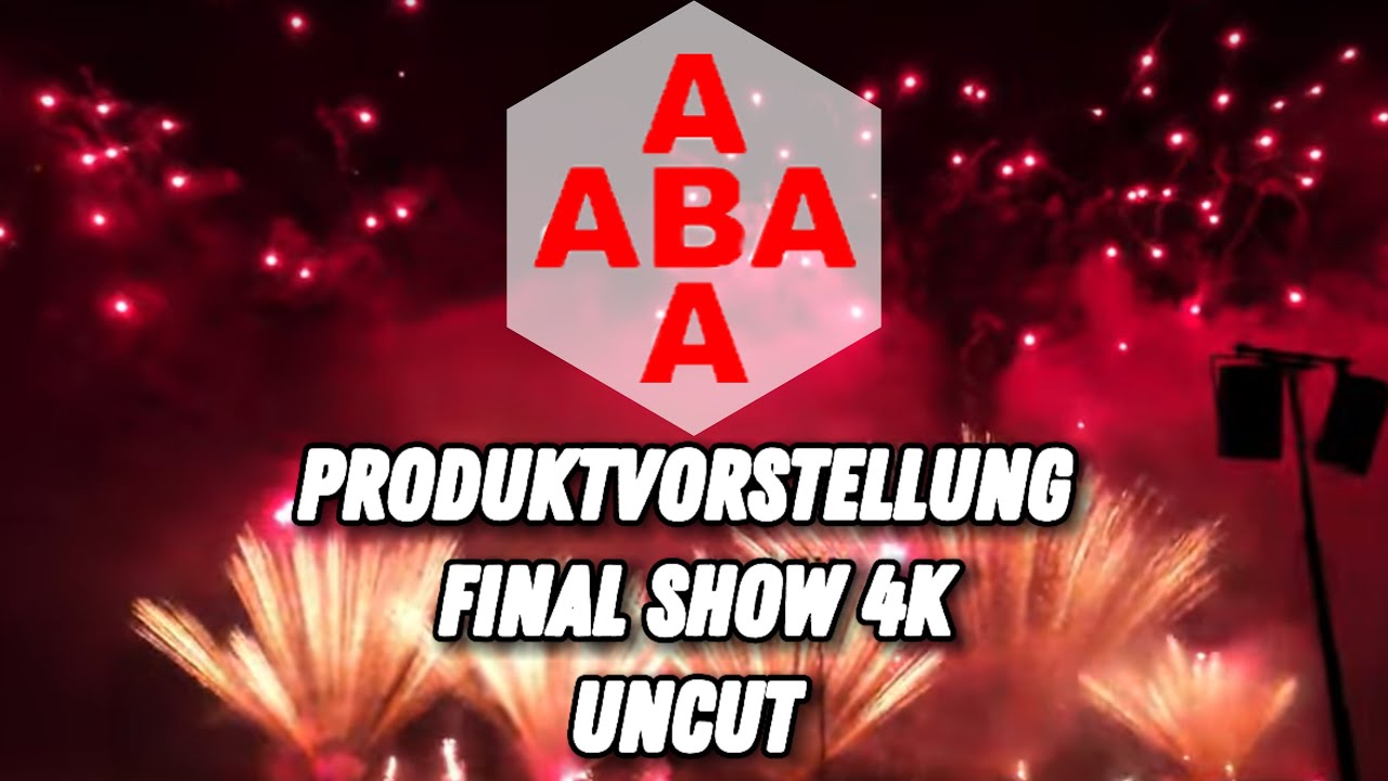 ABA Produktvorführung | Final Show 2024 | Uncut - Gönnt es euch Pyros 🤩🙌 #aba #beautiful #fireworks