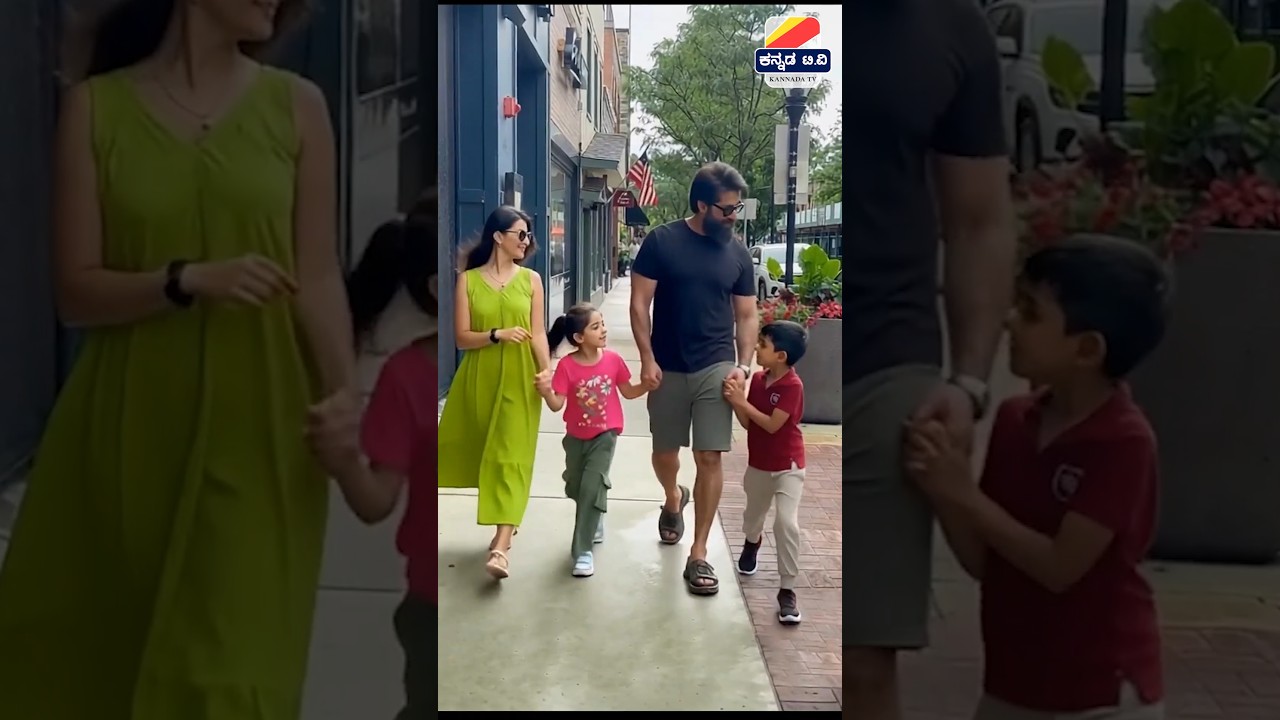 😍 ಹೆಂಡತಿ ಮಕ್ಕಳ ಜೊತೆ ಯಶ್ ಹೊಸ ವರ್ಷ💖 kgf yash family new year | Yash Daughter cute #yash #shorts #toxic