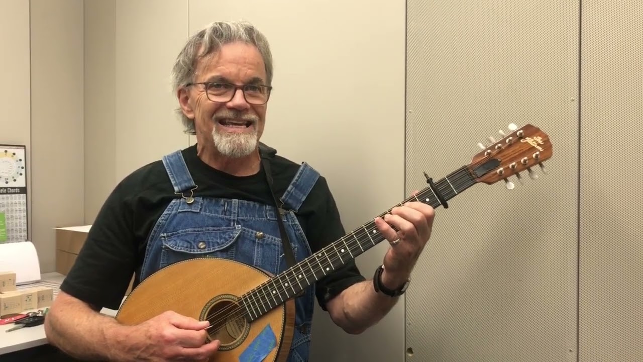 Irish mandolin and octave mandolin lesson: Peg Ryan's polka  played slowly.