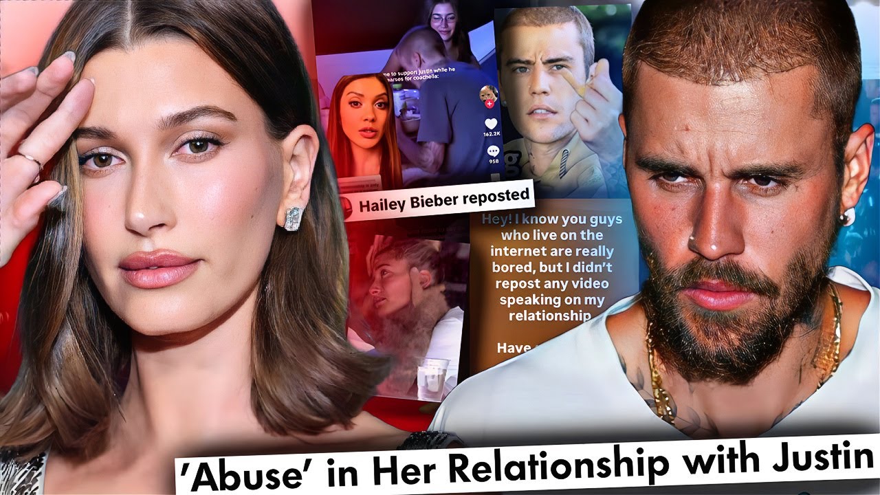 HAILEY BIEBER ACCIDENTALLY EXPOSES 'ABUSE' in HER MARRIAGE to an 'ADDICT' (SHE'S DENYING THE PROOF)