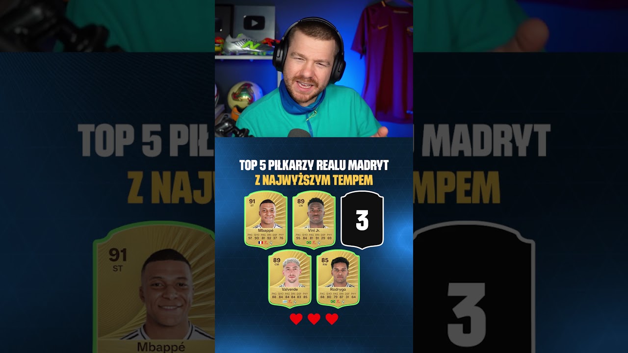 ZGADUJĘ NAJSZYBSZYCH ZAWODNIKÓW REALU MADRYT w FC 26!