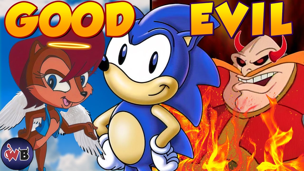 Sonic The Hedgehog SatAM Characters: Good to Evil