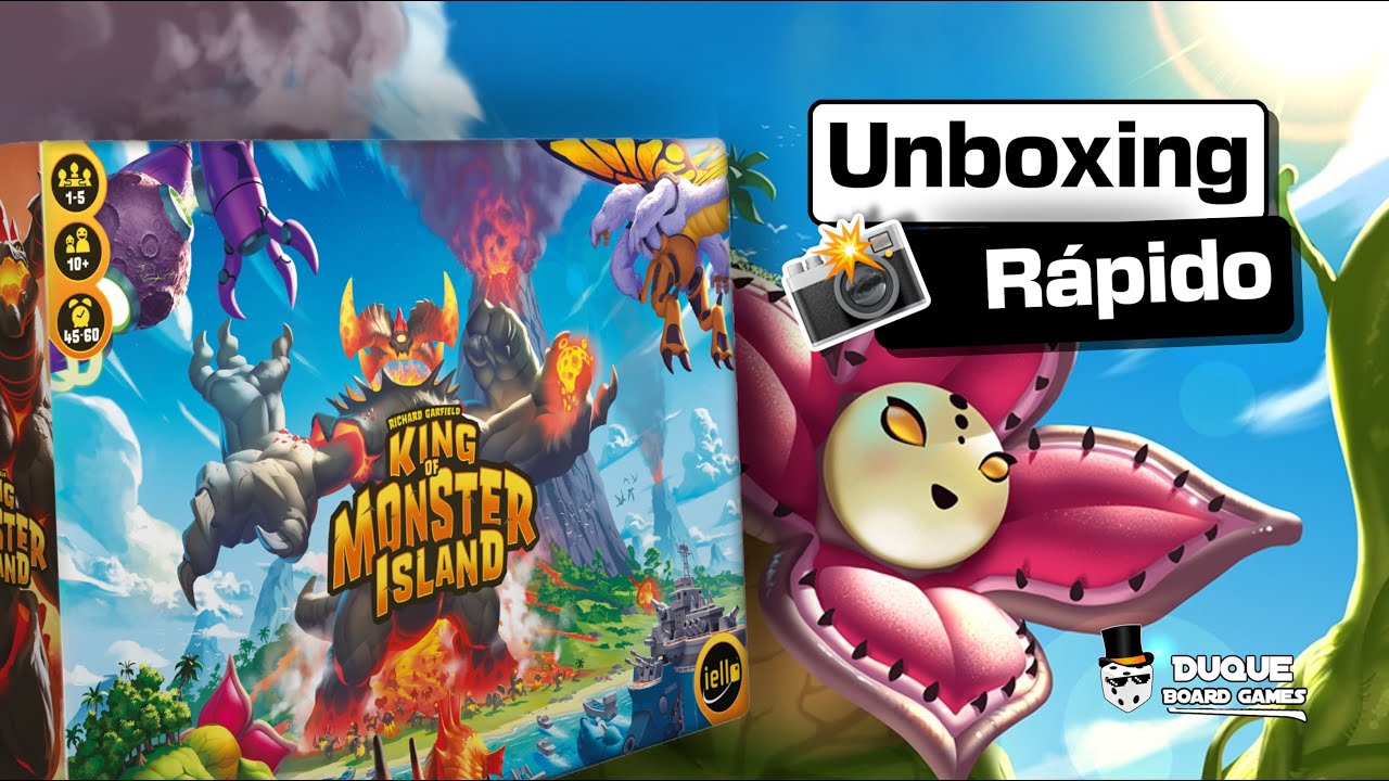 KING OF MONSTER ISLAND - Unboxing rápido