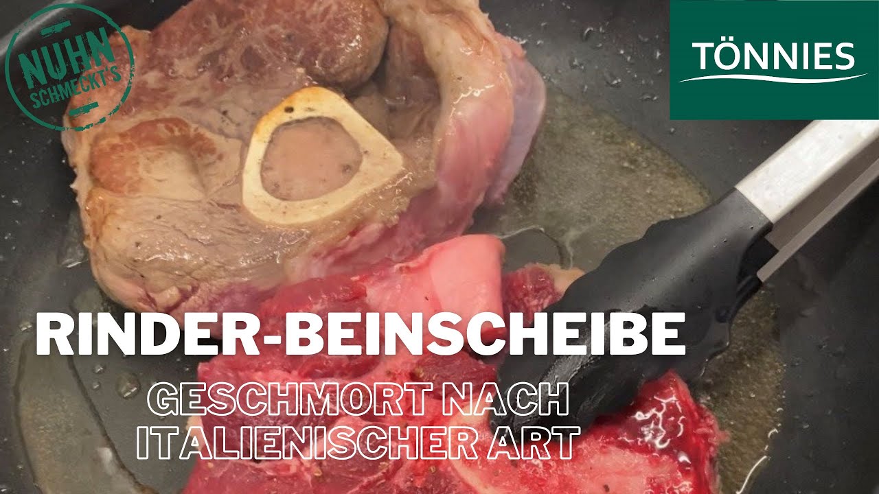Zarte geschmorte Beinscheibe / wie Ossobuco / Nuhn schmeckt's