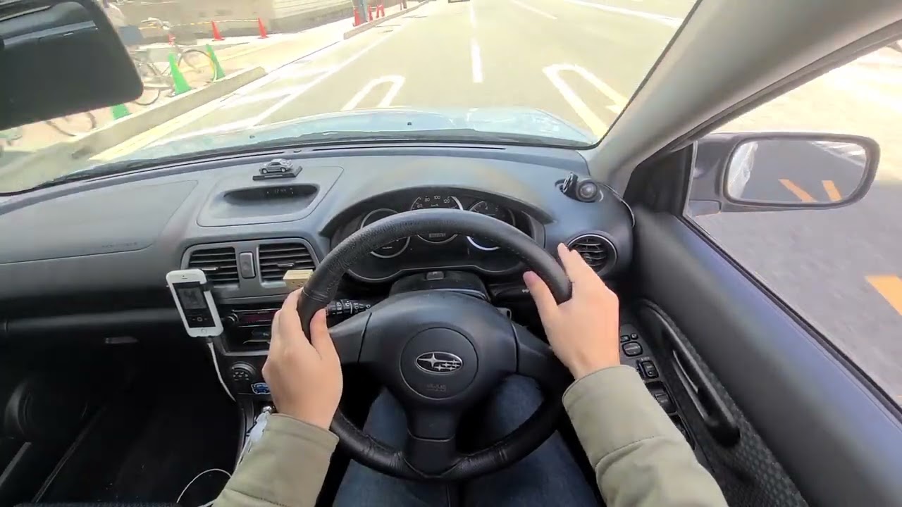 【快音】NAでMTのインプで西広島バイパス入口まで行くだけ - 2005 Subaru Impreza 1.5i (GG2)