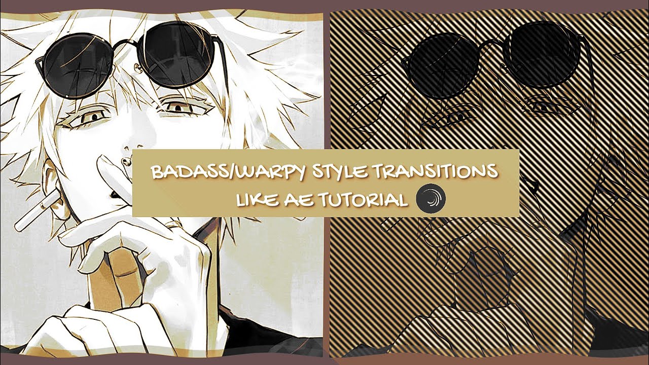 Badass/Warpy style transitions like ae tutorial / alight motion~♡ #21