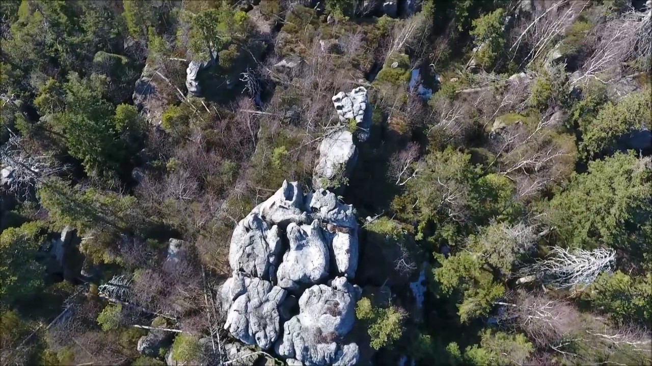 Szczeliniec, Góry Stołowe, Phantom 4