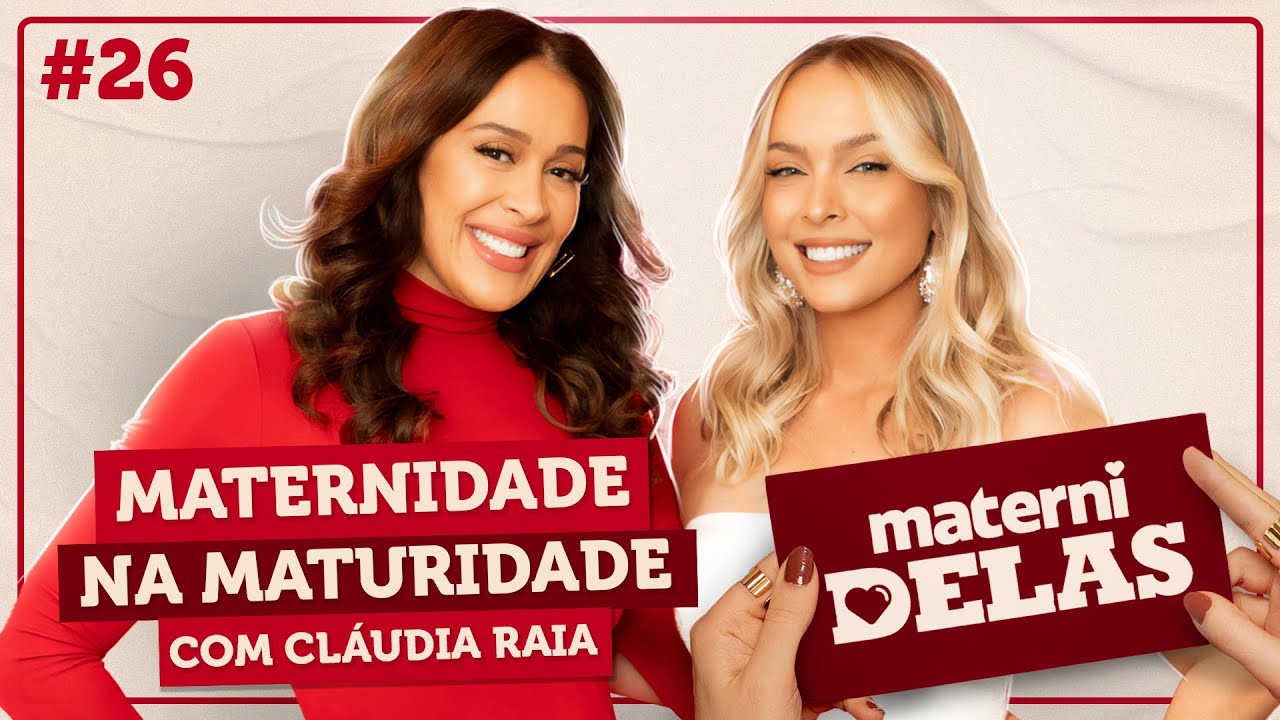 MaterniDelas - Cl&aacute;udia Raia com Tata