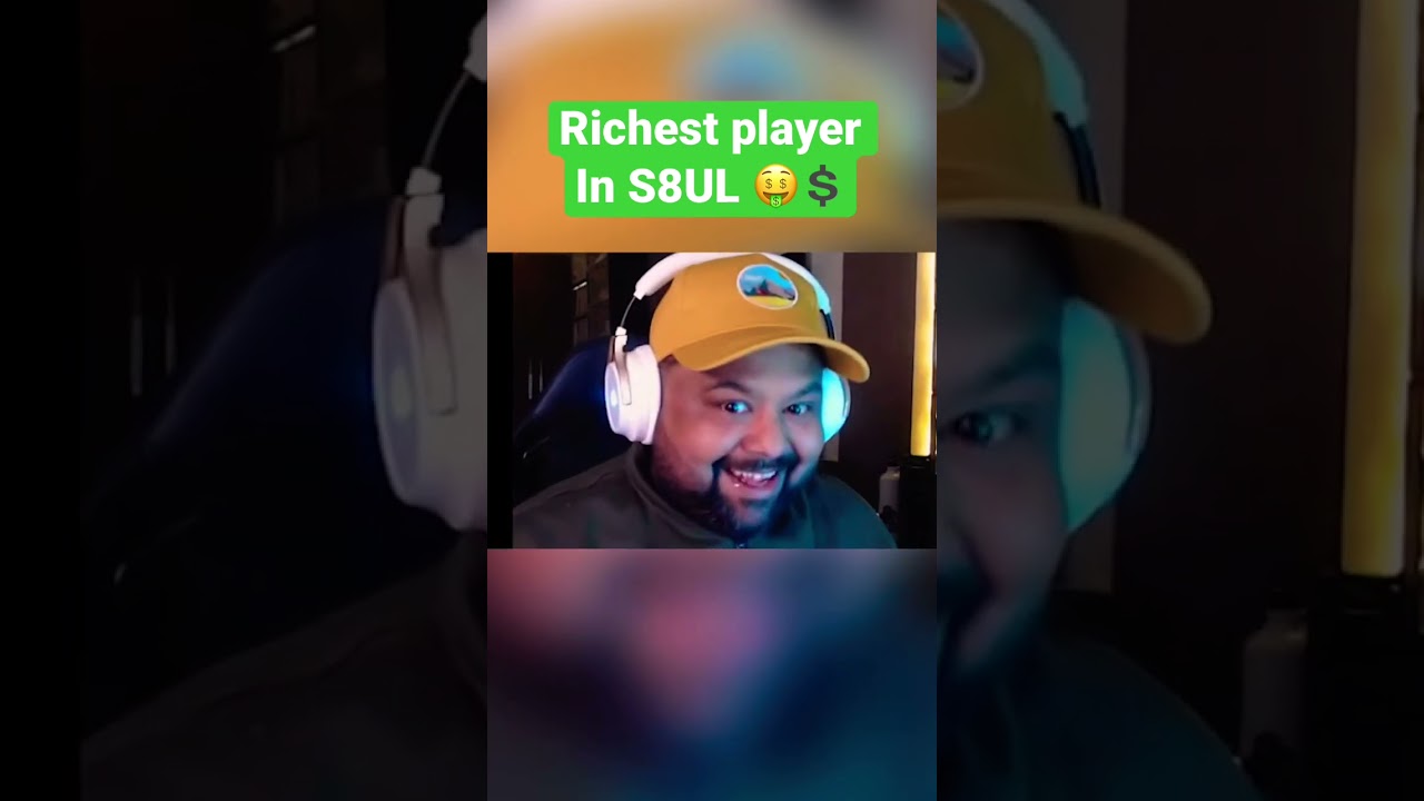 Richest content creators In S8UL 🤑🤑💸 #bgmi #shorts #s8ul #viral #games #pubg