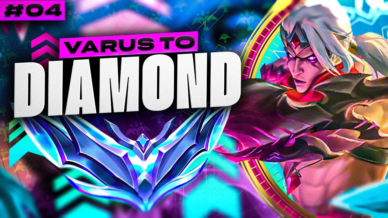 Varus Unranked to Diamond #4 - Varus ADC Gameplay Guide | League of Legends