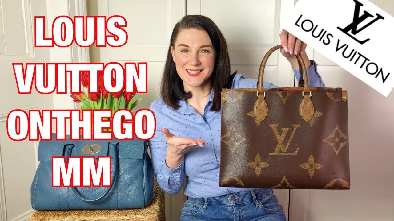 LOUIS VUITTON On The Go MM Tote Bag: Review and Mod Shots