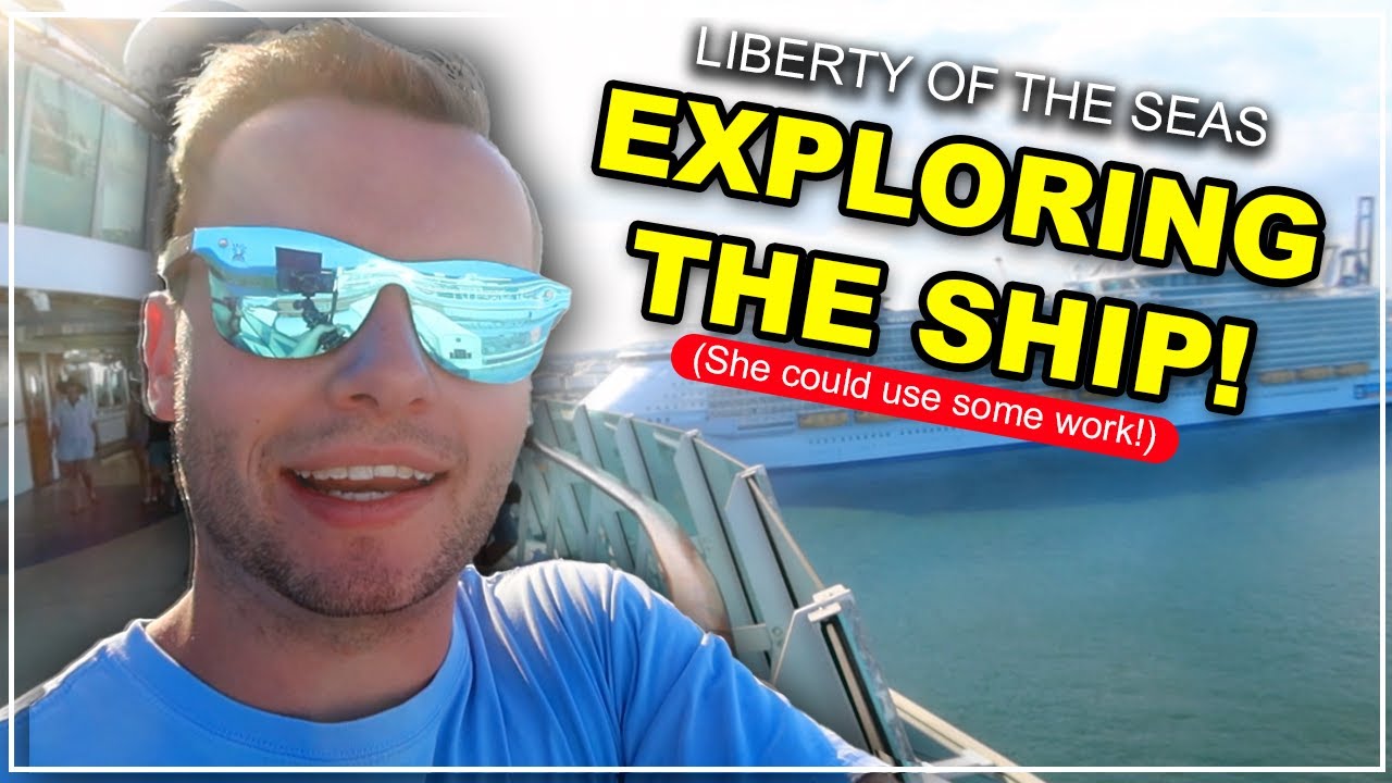 Видеоблог о круизе Liberty of the Seas 2023! | Исследование корабля, поздний отплытие, ужин и мно...