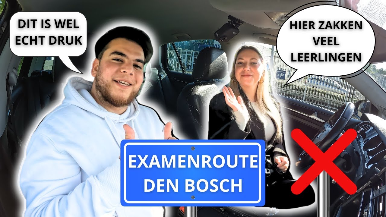 EEN VAN DE DRUKSTE TIJDEN IN DEN BOSCH | EXAMENROUTE 's-Hertogenbosch📍