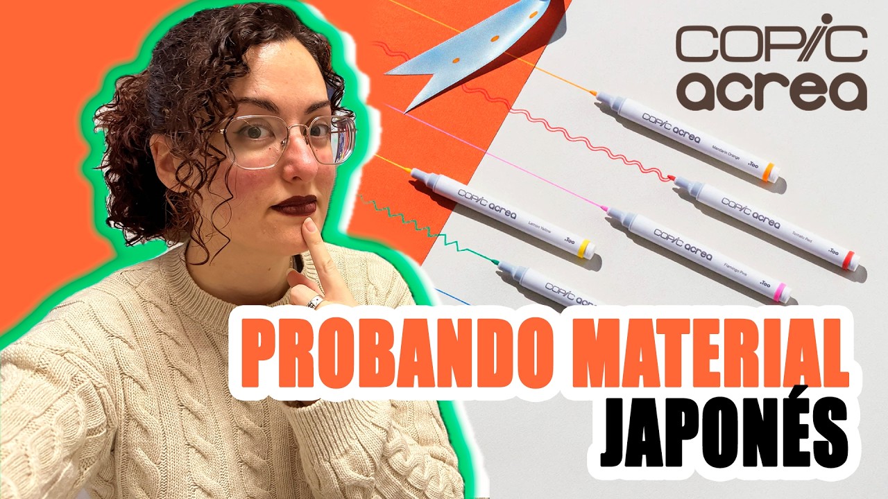 NUEVOS rotuladores de COPIC ⭐ Materiales importados de Japón COPIC ACREA