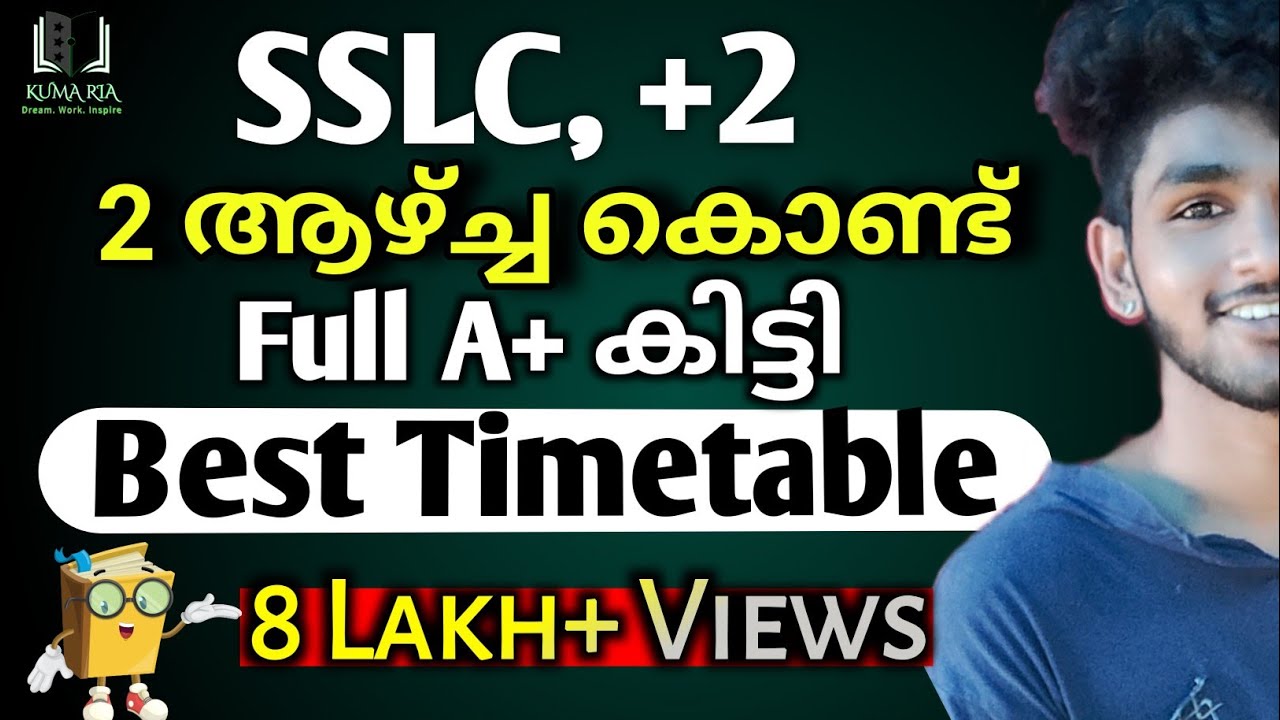 Best Timetable and Motivation for students || Malayalam || Kuma Ria