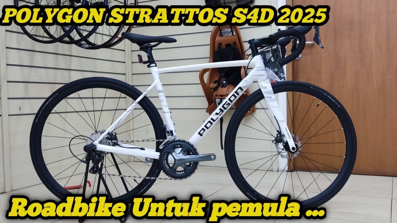 REKOMENDASI SEPEDA ROADBIKE UNTUK PEMULA || POLYGON STRATTOS S4D 2025 ....