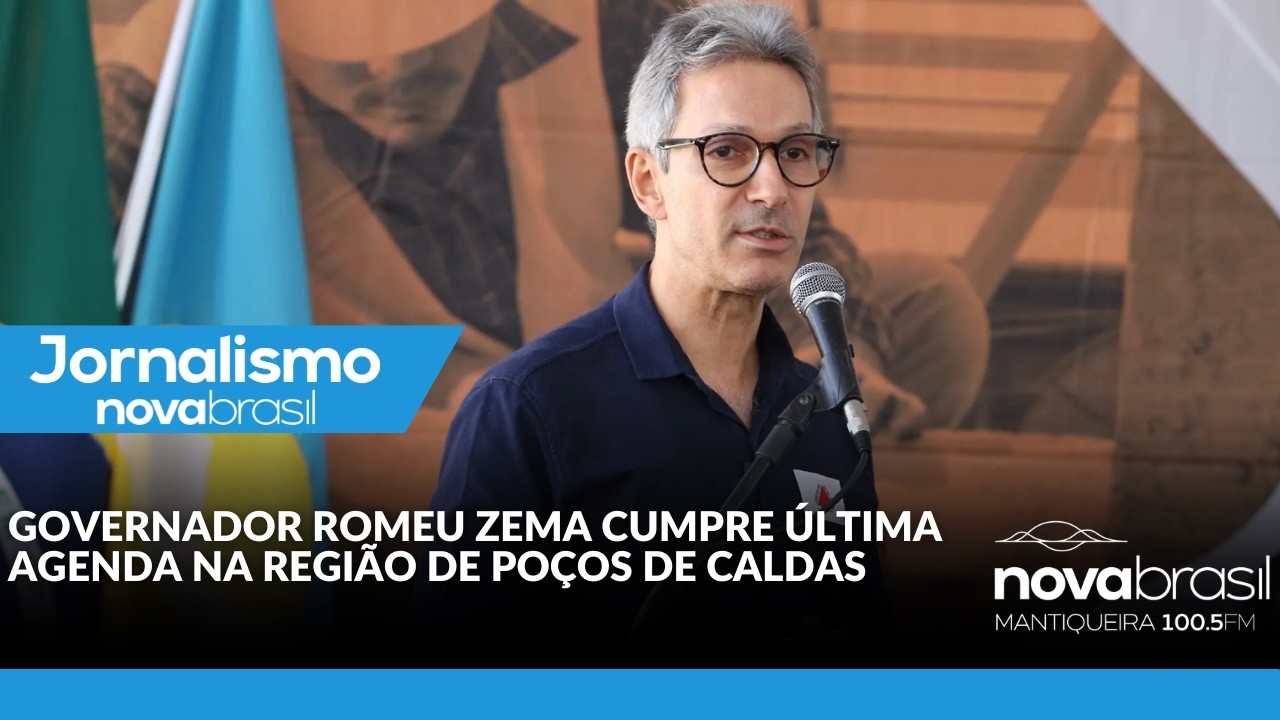 GOVERNADOR ROMEU ZEMA CUMPRE ÚLTIMA AGENDA NA REGIÃO DE POÇOS DE CALDAS