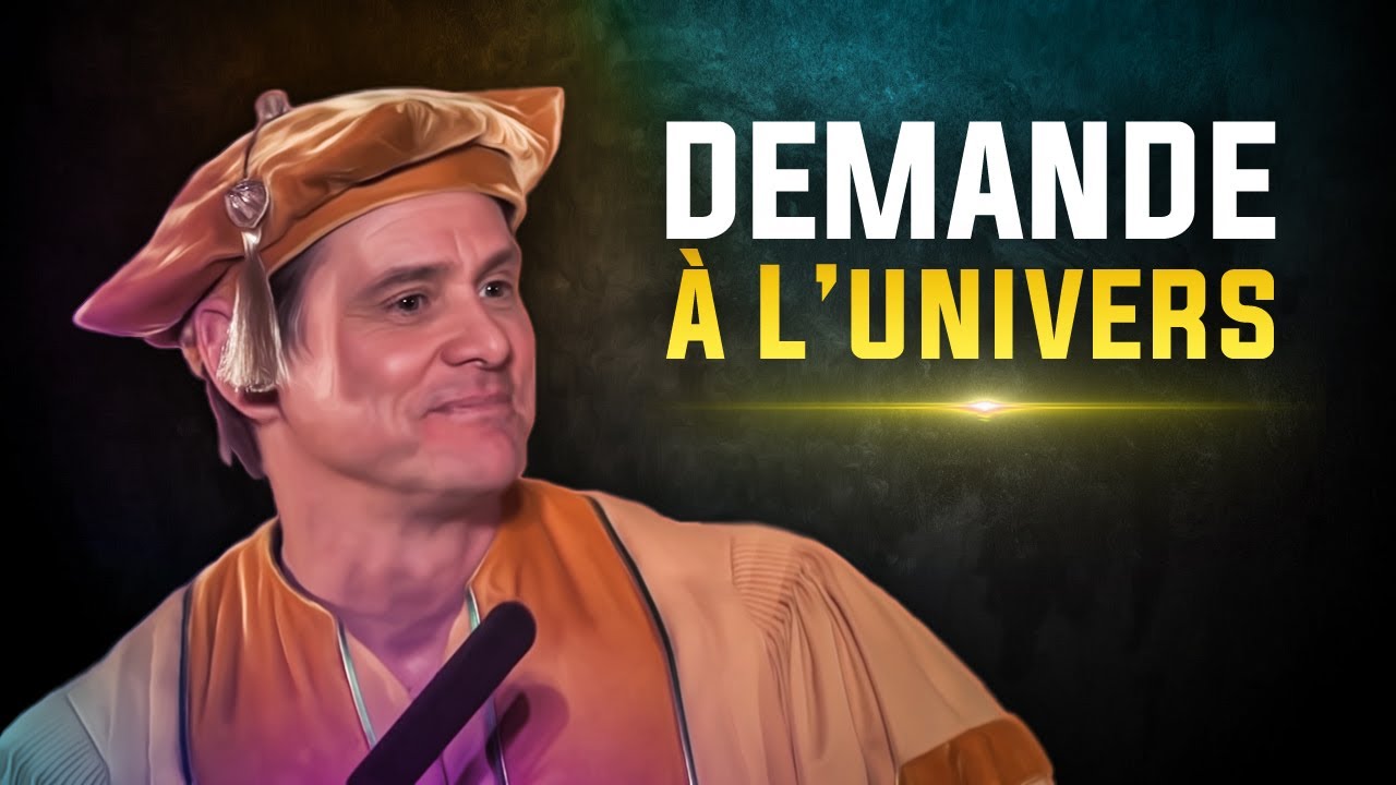 La Loi De L'attraction - Jim Carrey Délivre Ses SECRETS (Discours Incroyable)