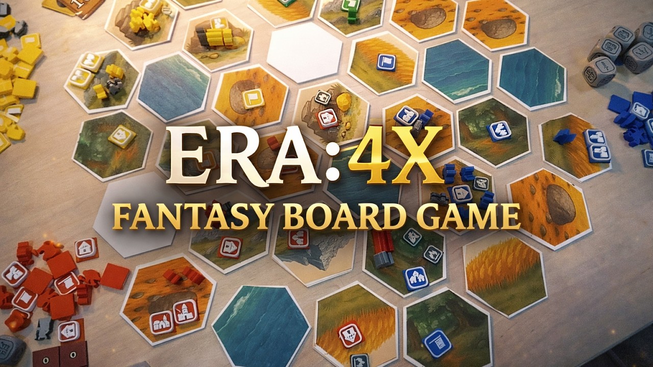 ERA: 4X Strategy Fantasy Board Game