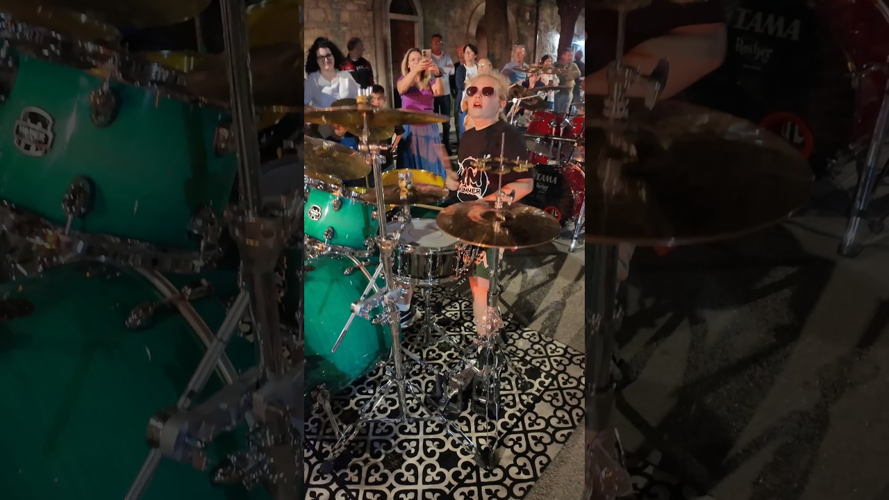 WE WILL ROCK YOU DRUM 🥁 #drummer #batterista #drumcover #queen