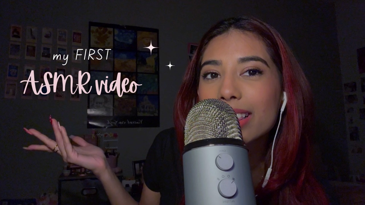 my FIRST ASMR video!