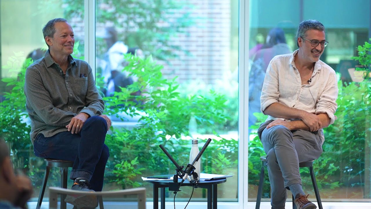 Andrea Bajani & John Sparagana on Art, Uncertainty, and Creative Practice at Rice | Humanities NOW