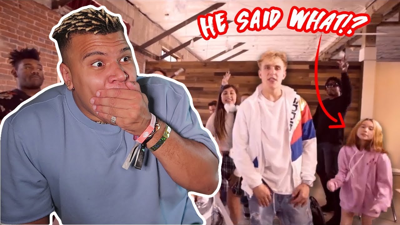 REACTING TO JAKE PAUL'S NEW SONG!! (DISS)