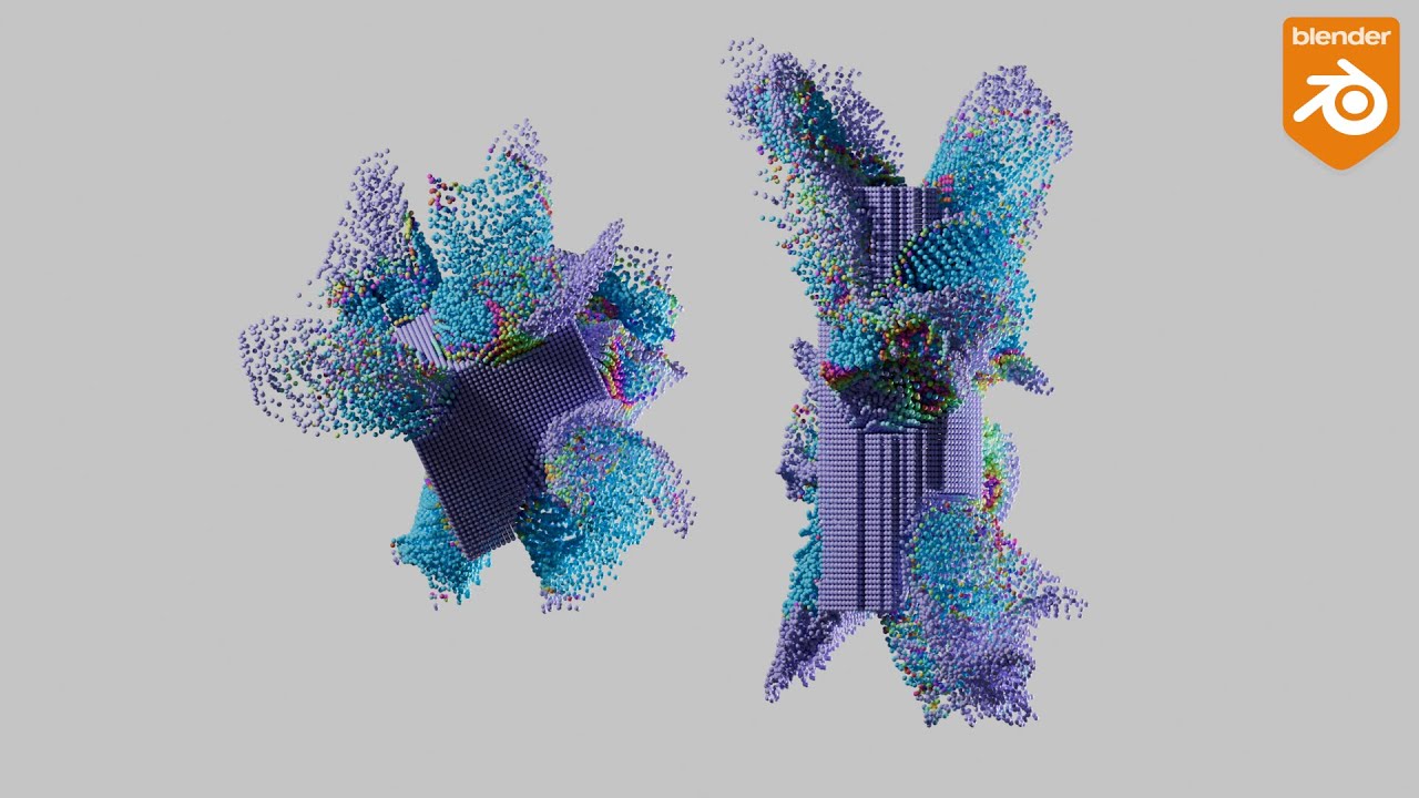 Distort Particles with Proximity Node in Blender 5.0