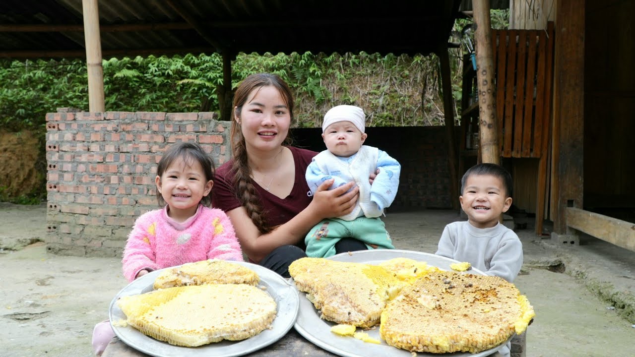 30 days and nights spent fishing and harvesting wild honey - encountering an abandoned baby