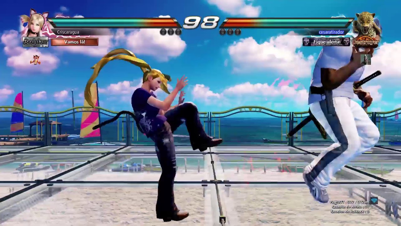 TEKKEN 7 parte 269 meu aniversário