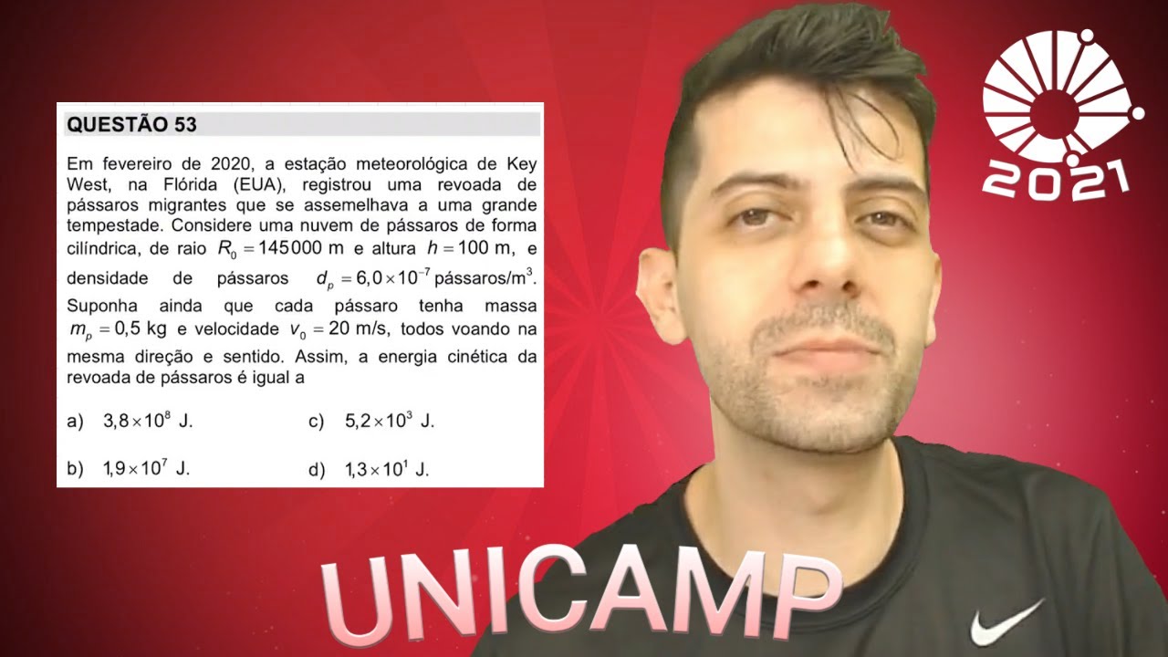 UNICAMP 2021 - 1o dia Q53 Fis- Em fevereiro de 2020, a estação meteorológica de KeyWest